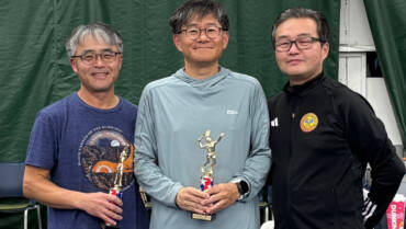 2025 제2차 협회장배 남자복식 장년부 준우승 팀안 회원